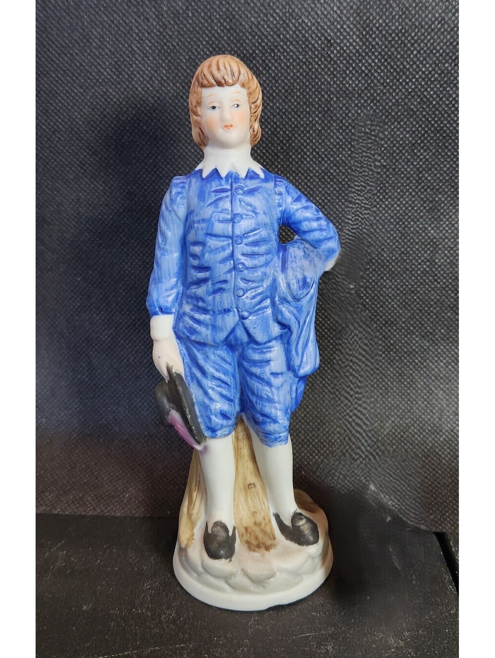Vintage "The Blue Boy" Porcelain Ceramic Figurine ARDCO 6” Thomas Gainsborough